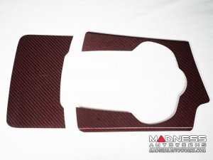 Alfa Romeo Stelvio Complete Interior Trim Kit - Red Carbon Fiber Alfa Romeo Stelvio Complete Interior Trim Kit - Red Carbon Fiber